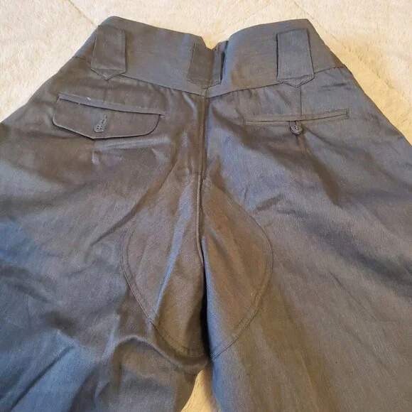 Men's Gray Riding Pants - Picture 10 of 14